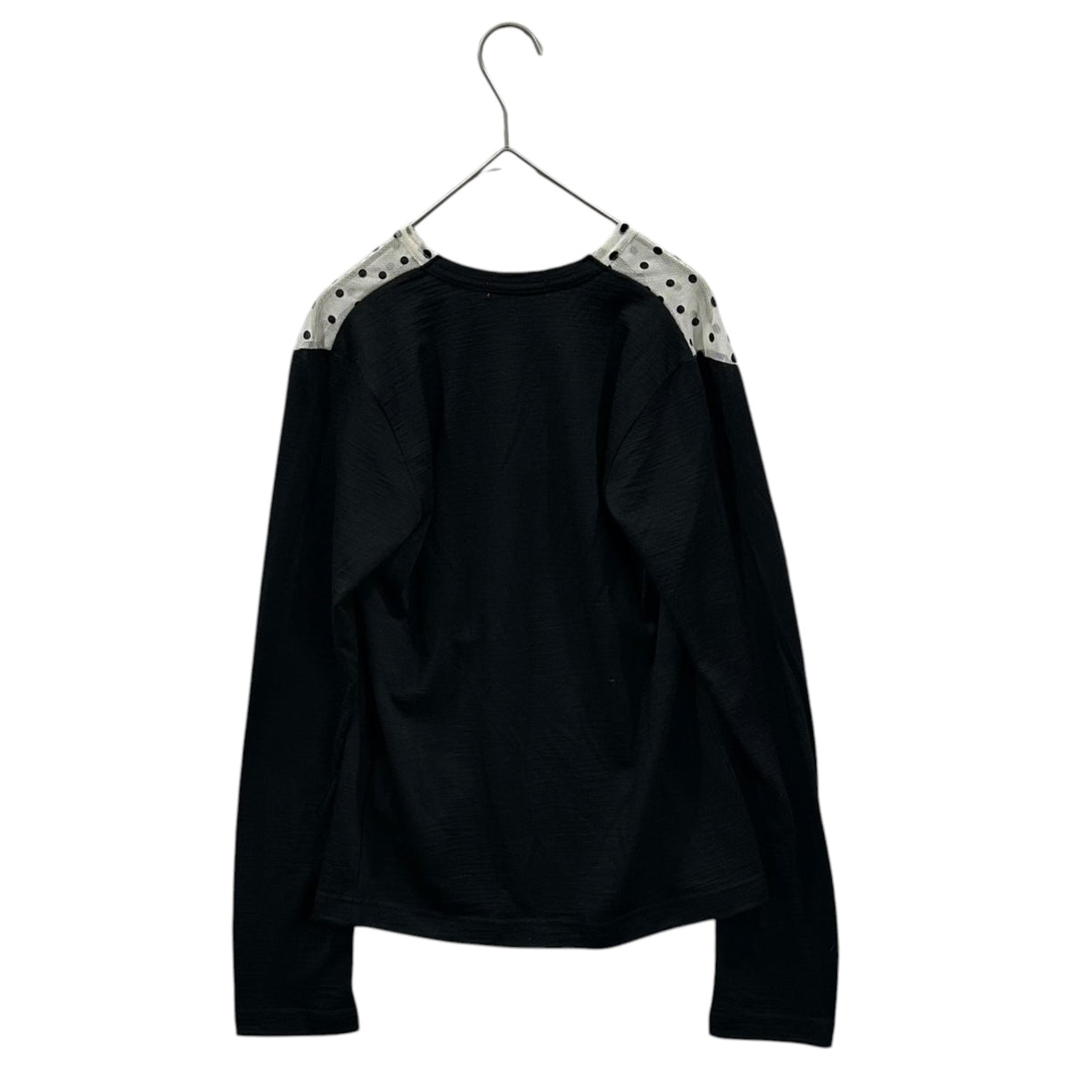 COMME des GARCONS 11AW Polka Dot Mesh Knit T-Shirt Size XS