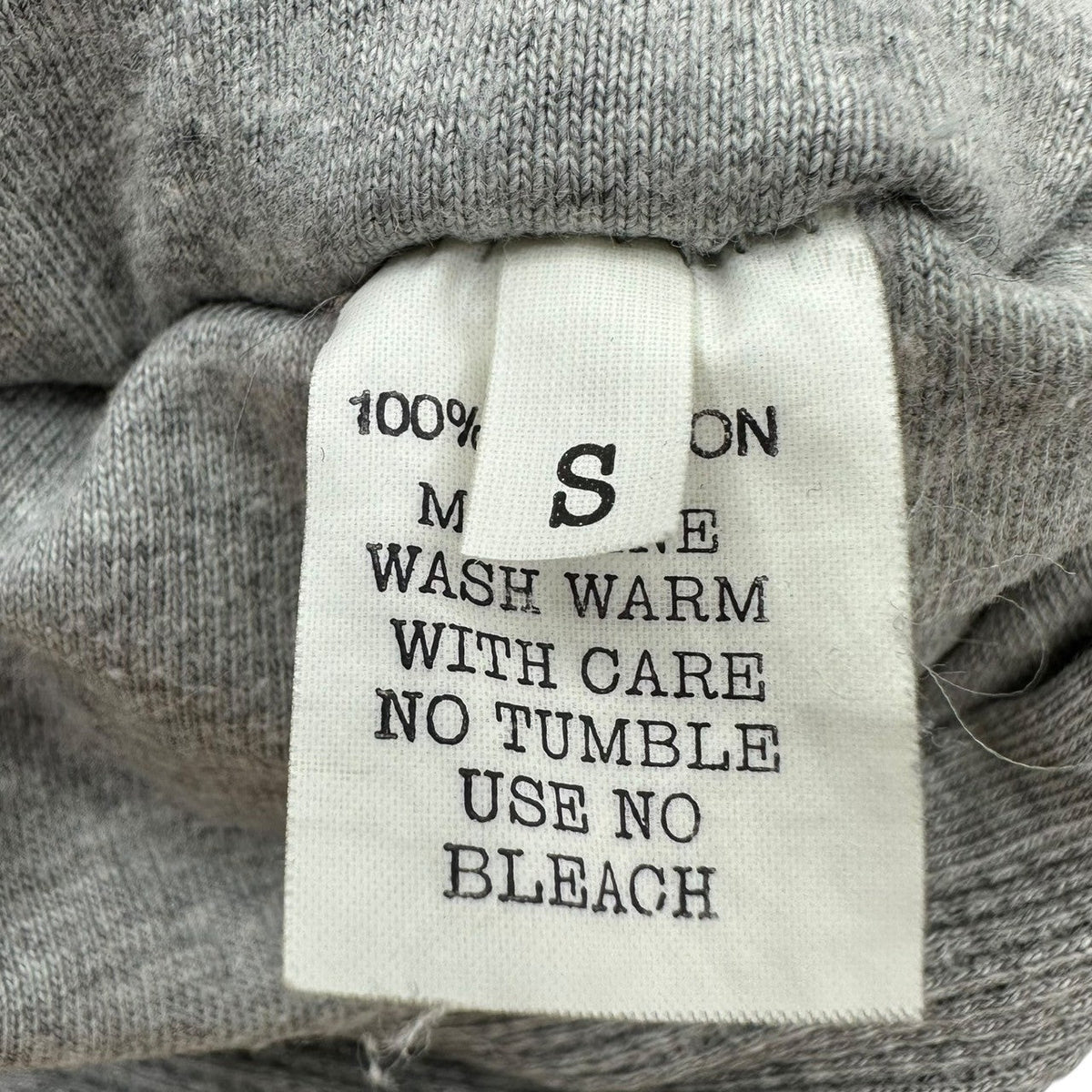 GOODENOUGH 90s Early Reversible Sweat Pants Grey Sweatshirt Size FREE