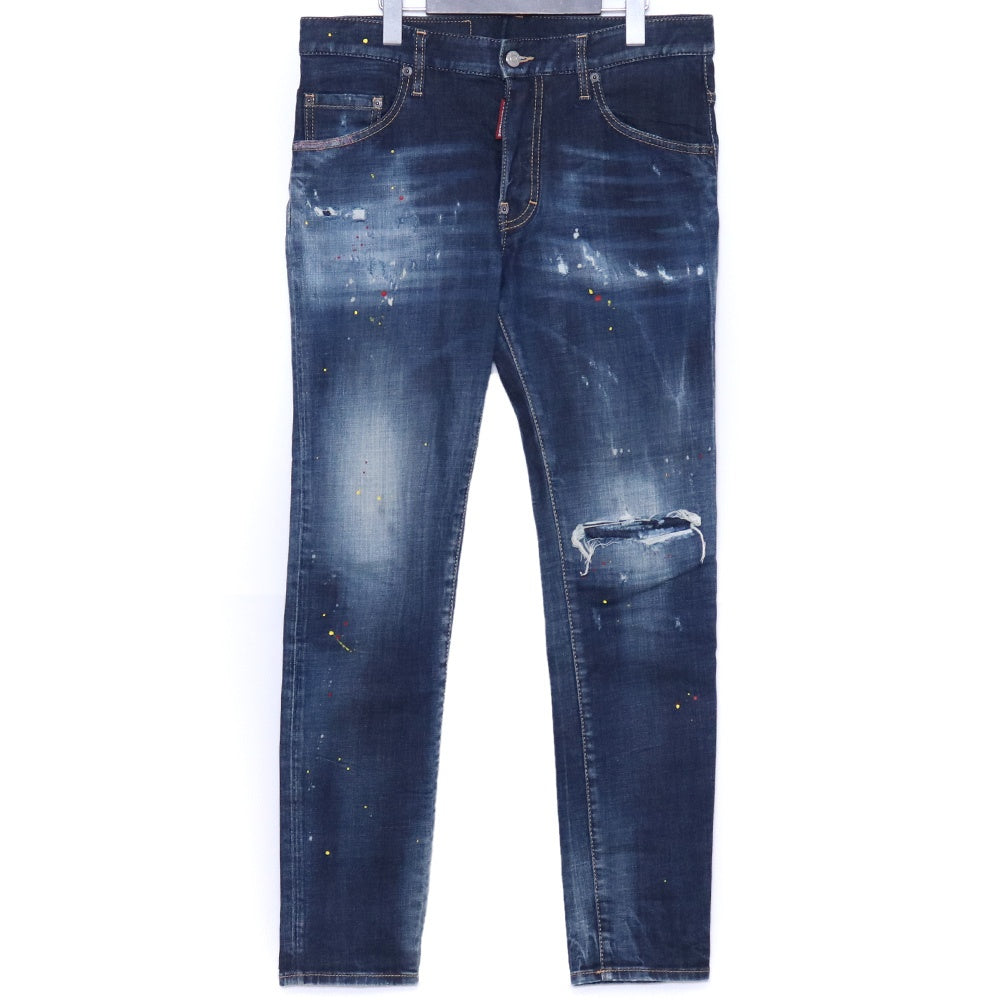 DSQUARED2 21AW SKATER JEAN Denim Indigo Size 46