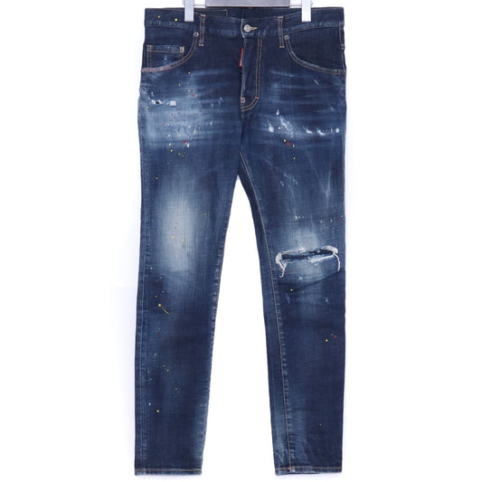 DSQUARED2 21AW SKATER JEAN Denim Indigo Size 46
