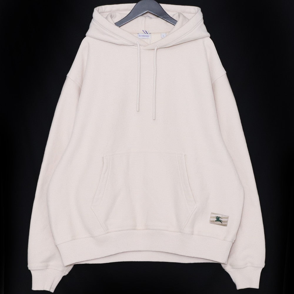 Burberry Beige Cotton Pullover Hoodie Size XL
