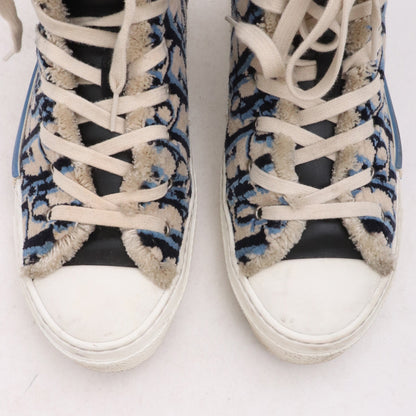 DIOR HOMME 22SS B23 Oblique High Sneakers Beige Size EU 42