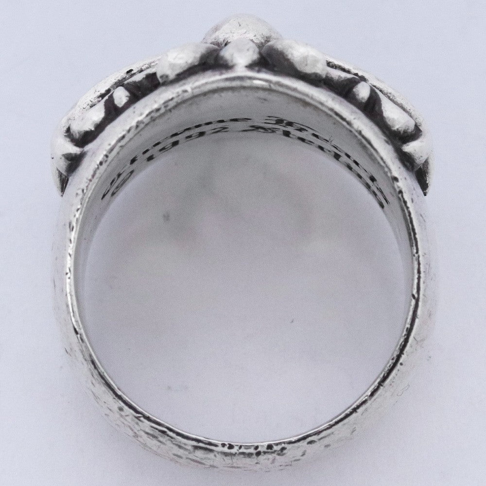 CHROME HEARTS Keeper Ring Silver Size ONE SIZE