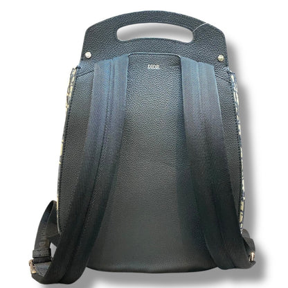Dior Gray Gallop Oblique Jacquard Backpack Size F
