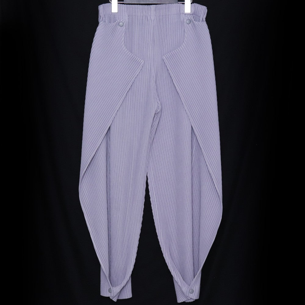 HOMME PLISSE ISSEY MIYAKE ANGULAR STONE Pants Gray Size 1