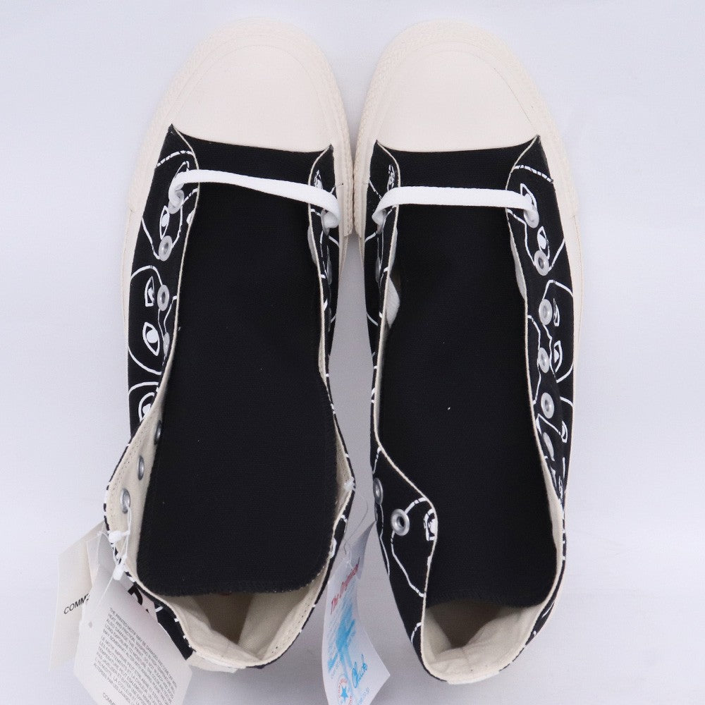 PLAY COMME des GARCONS Chuck Taylor Sneakers Black Size 27cm