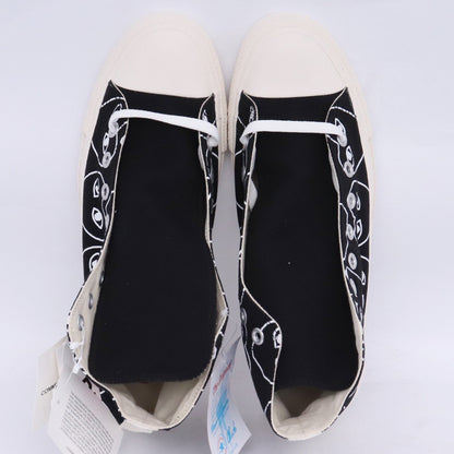 PLAY COMME des GARCONS Chuck Taylor Sneakers Black Size 27cm