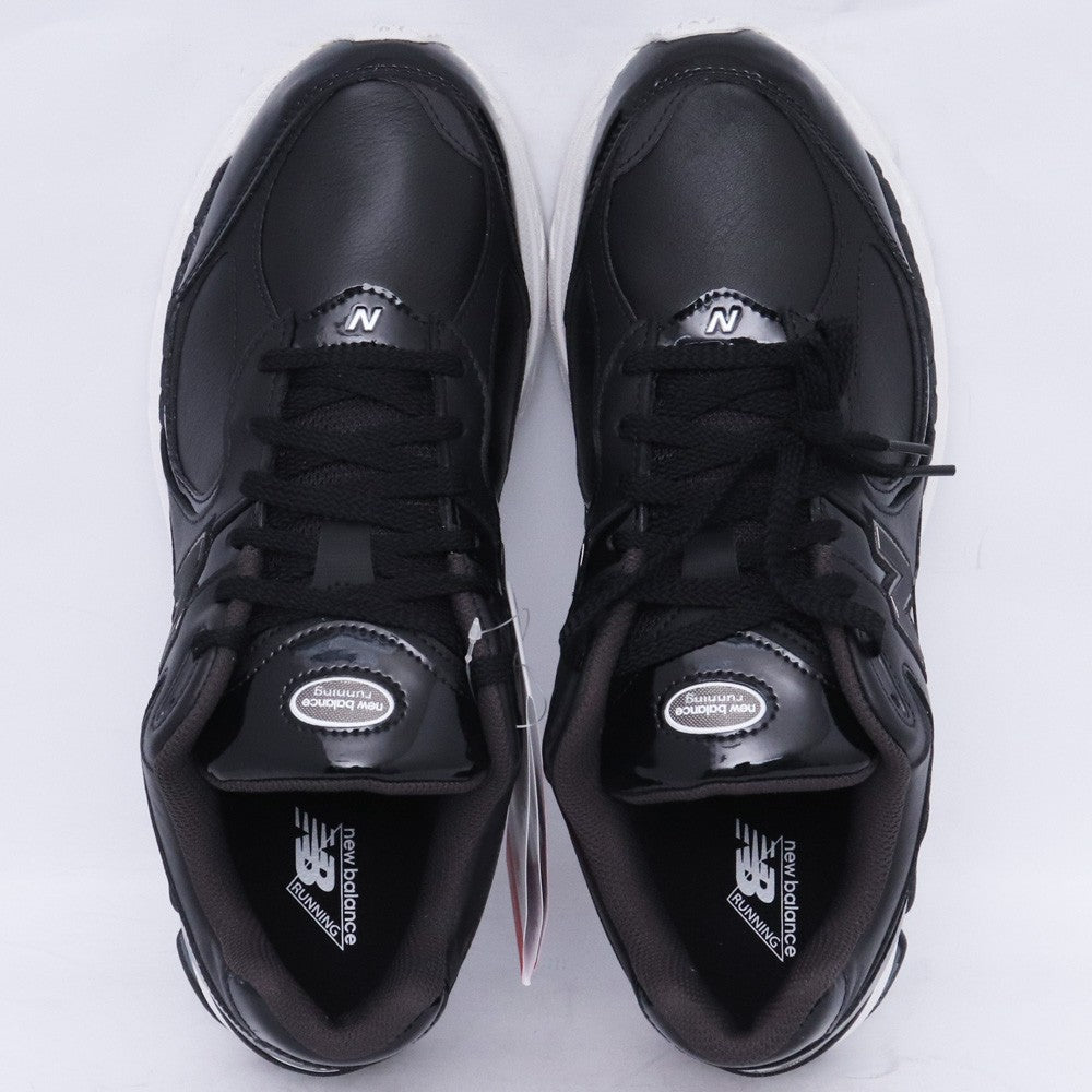 NEW BALANCE 2002R Leather Pack Sneakers Black Size 28cm