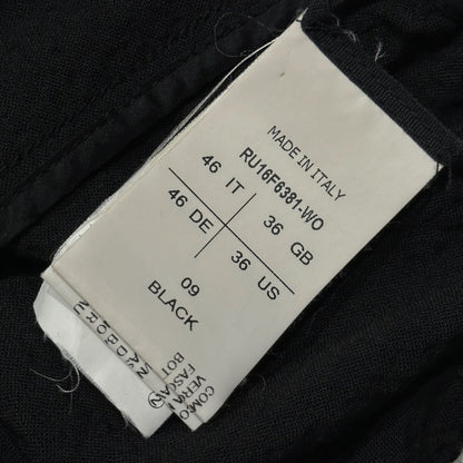 Rick Owens 16AW Drawstring Cropped Pants Black Size 46