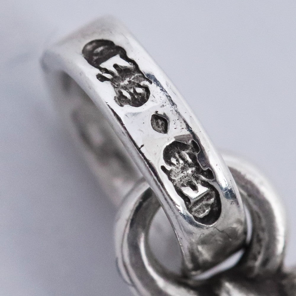 CHROME HEARTS CRS BBYFAT CH Cross Pendant Silver Size F