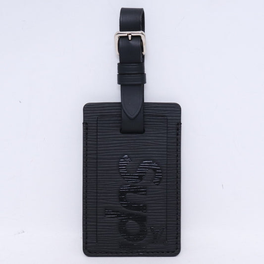 LOUIS VUITTON x SUPREME 17AW Name Tags Black Size F