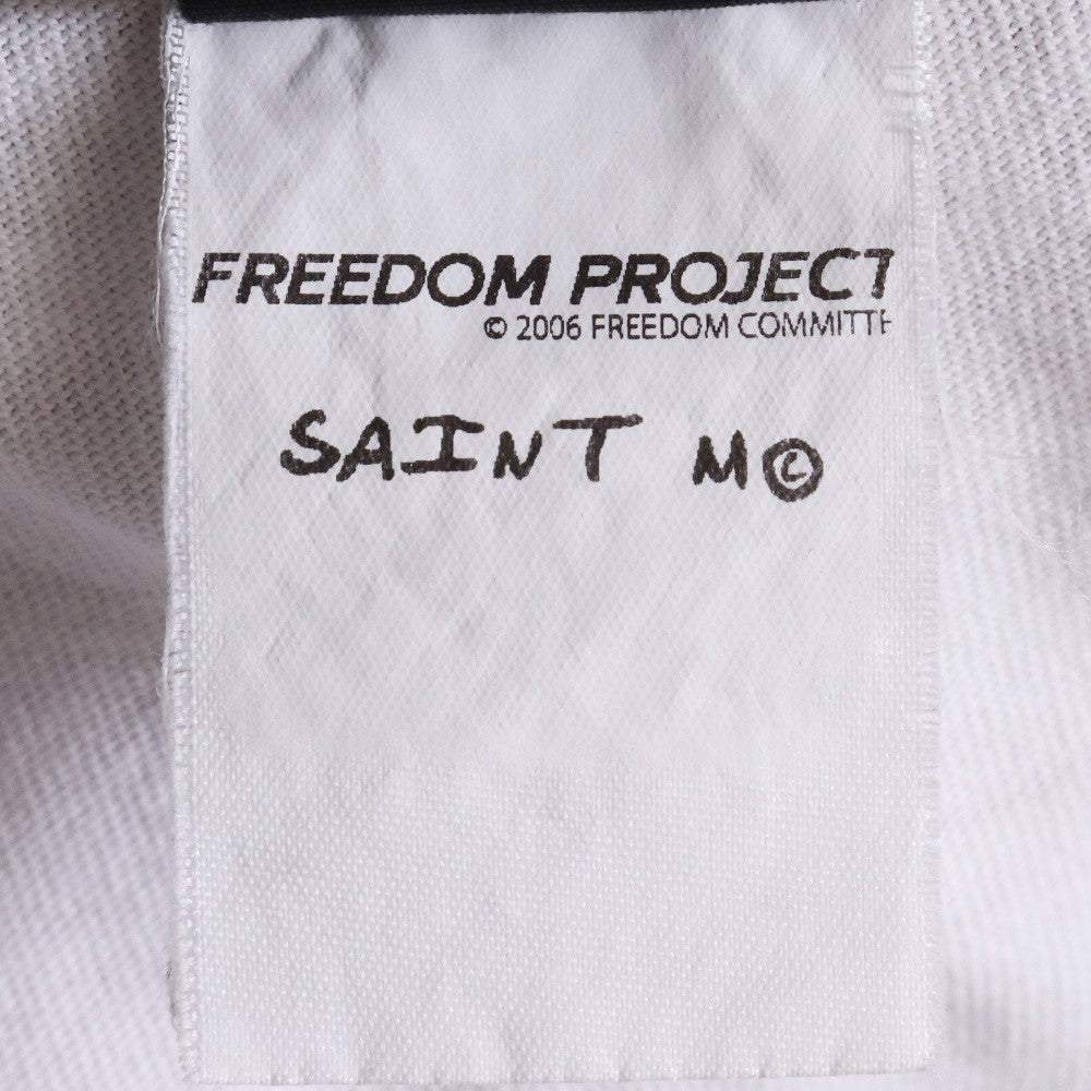Saint Michael FD-SS TEE / BIKE T-Shirt White Size XL