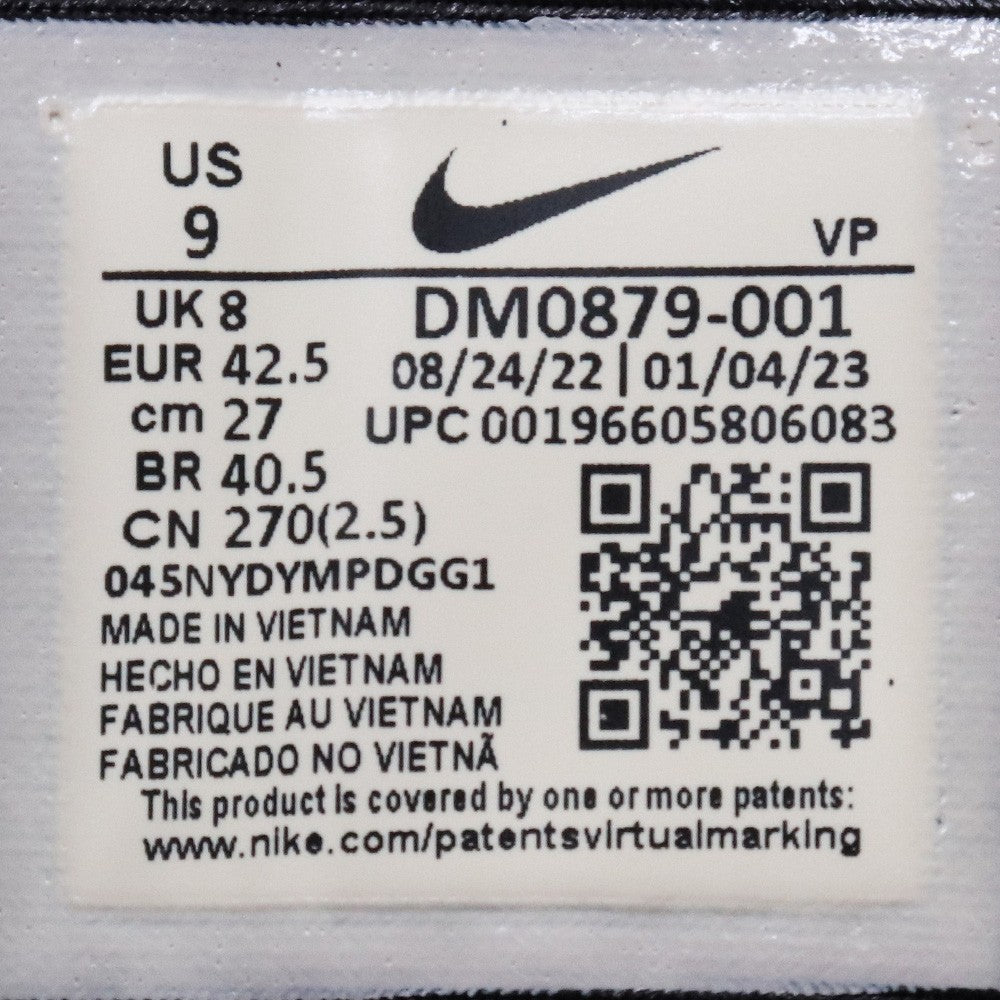 Nike NOCTA Glide Black White Sneakers Size 27cm