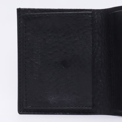 Isamu Katayama Backlash Black Italian Shoulder Wallet Size F
