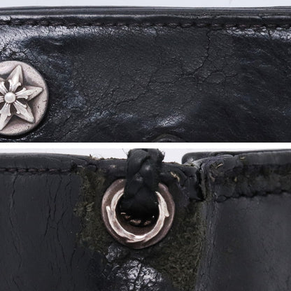 Chrome Hearts Cross Patch 2-Zip Star Bi-Fold Wallet Size F