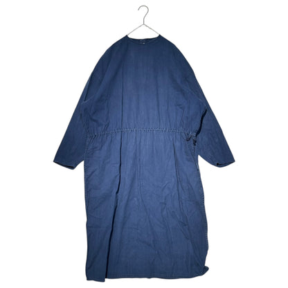 Y's 80s Long Sleeve Cotton Hospital Dress Blue Size FREE