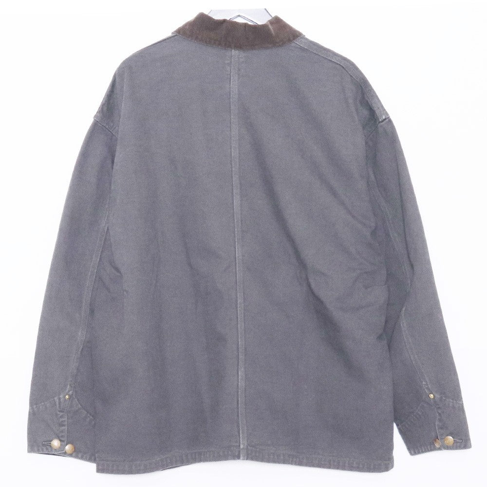 ORSLOW RELAX FIT OXFORD COVERALL ARK Jacket Charcoal Size 2