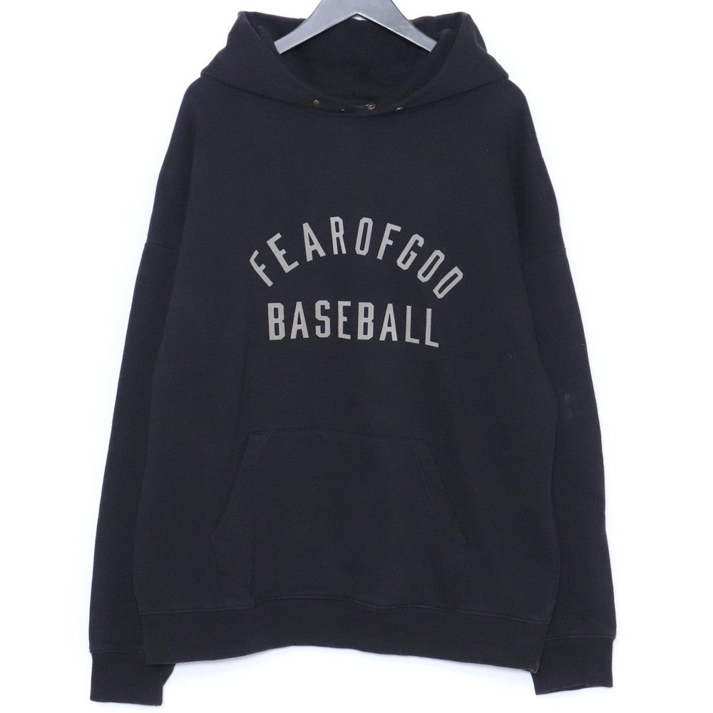 FEAR OF GOD Seventh Collection Baseball Hoodie Black Size L