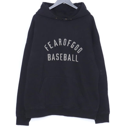 FEAR OF GOD Seventh Collection Baseball Hoodie Black Size L