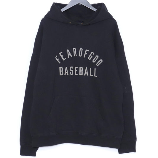 FEAR OF GOD Seventh Collection Baseball Hoodie Black Size L