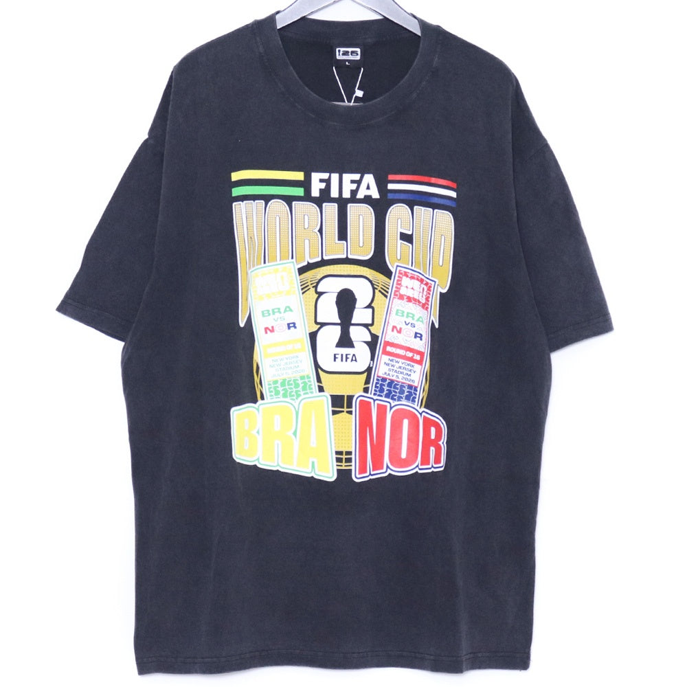 FIFA WORLD CUP 2026 Brazil vs Norway T-Shirt Black Size L