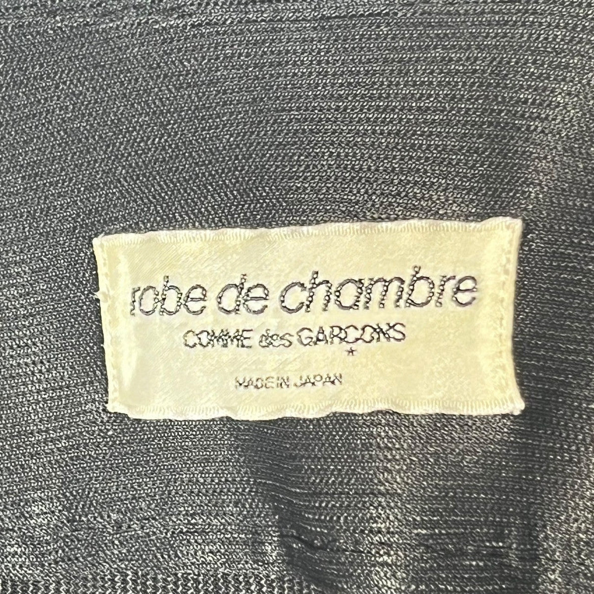 robe de chambre COMME des GARCONS Pleated Blouson Size FREE