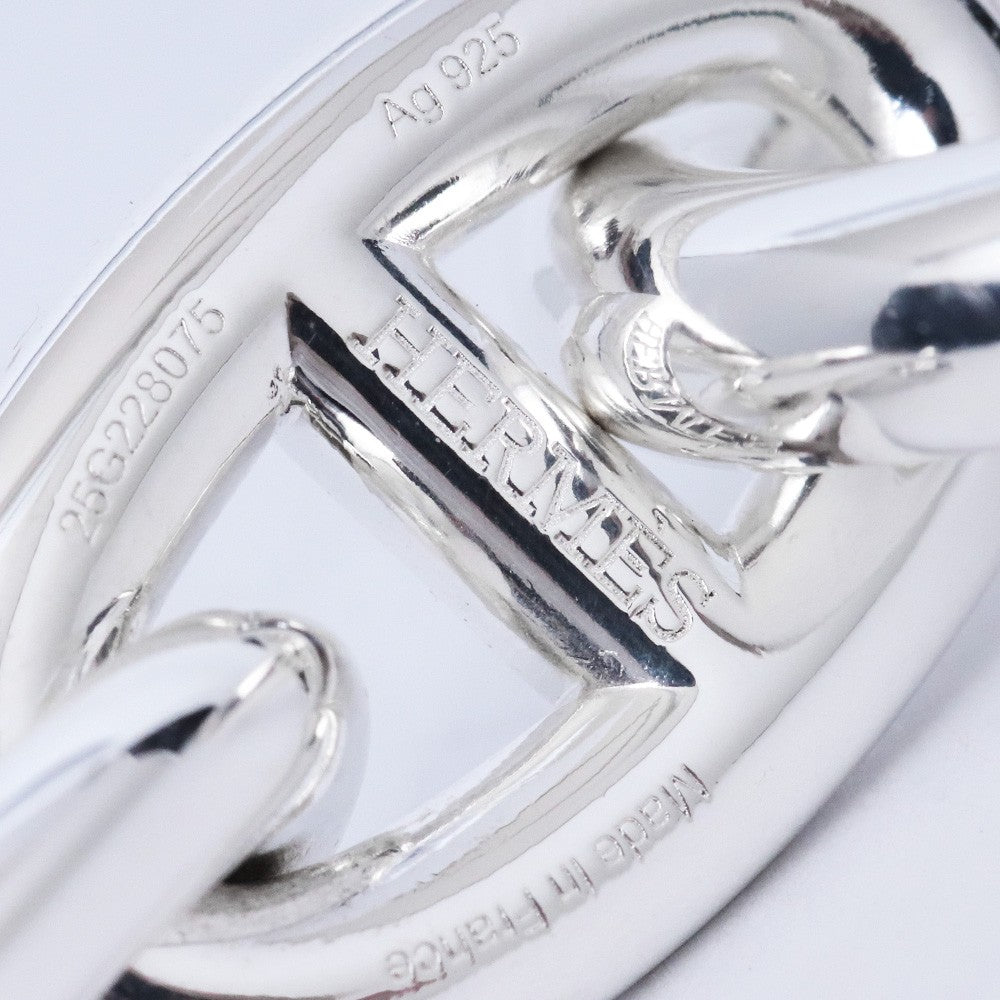 HERMES Chaine d'Ancre TGM Silver Bracelet Size ONE SIZE