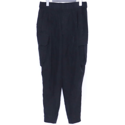 DEVOA 19SS High Density Silk Cropped Cargo Pants Size 1