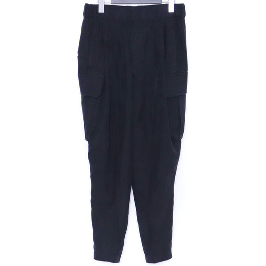 DEVOA 19SS High Density Silk Cropped Cargo Pants Size 1