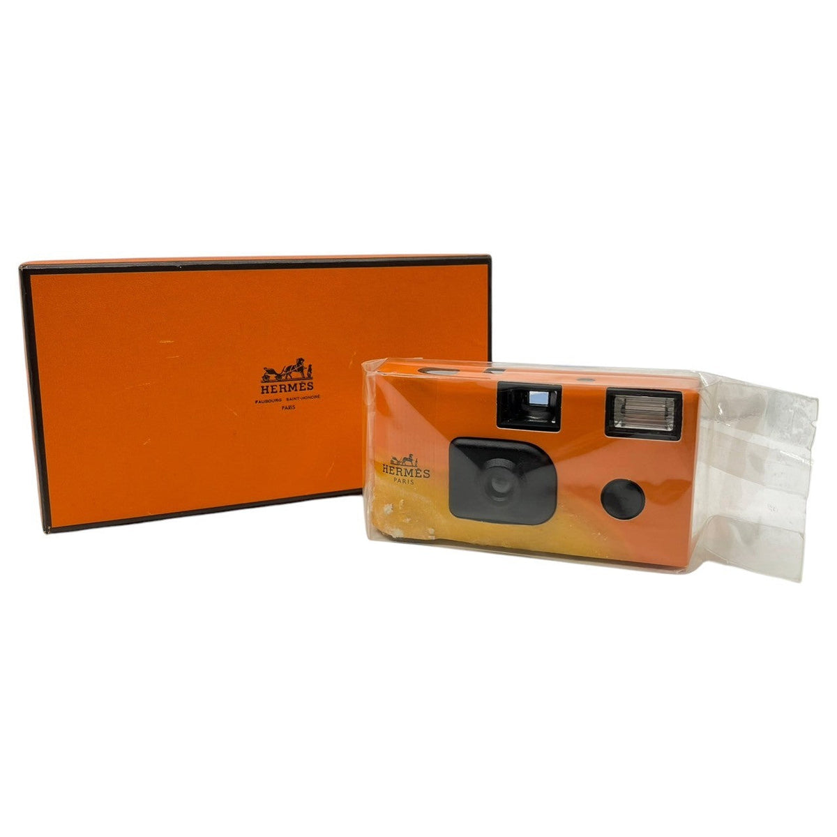 HERMES 2001 Novelty Instant Camera Orange