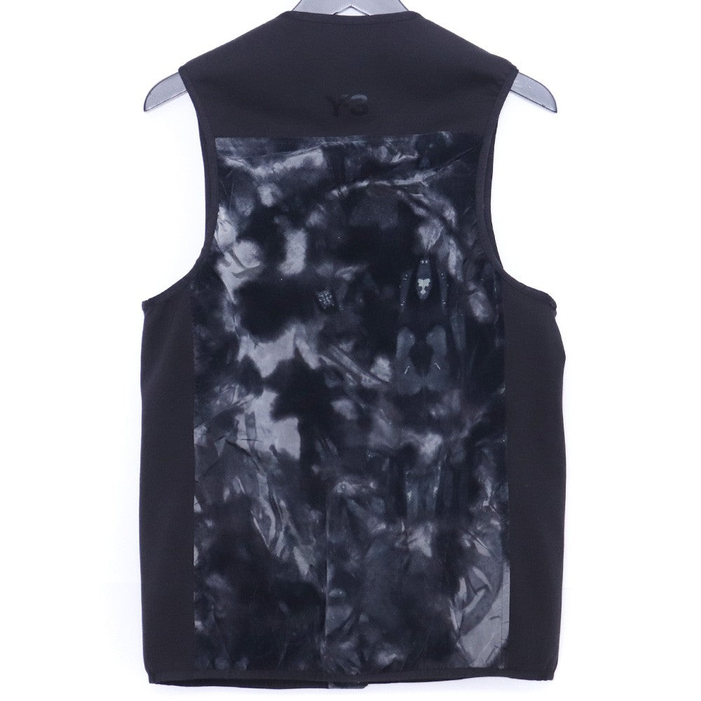 Y-3 M AOP Nylon Vest Black Tie-Dye Size XS