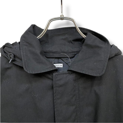 SEQUEL Fishtail Padded Mod Coat Black Size S