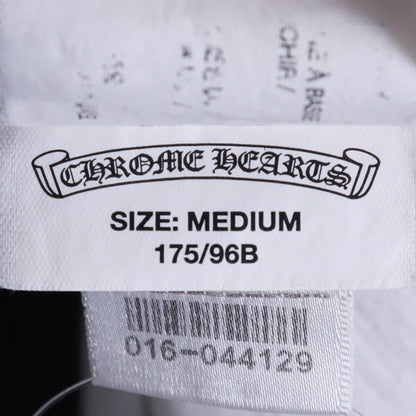 CHROME HEARTS Back Arch Logo CH Plus T-Shirt White Size M