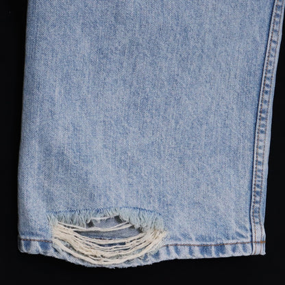 BALENCIAGA 25SS Medium Fit Light Indigo Jeans Size 31