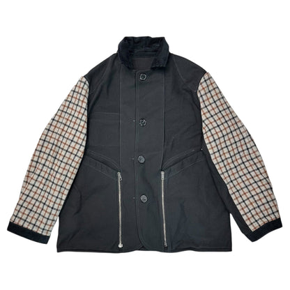 MAISON MARGIELA 24AW 4-Way Reversible Coat Black Size 36