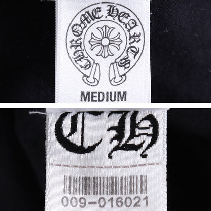 CHROME HEARTS Back Scroll Horseshoe T-Shirt Black Size M