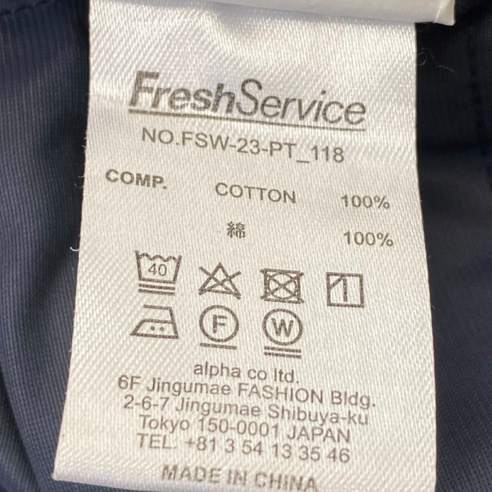 FRESHSERVICE 23AW Typewriter Cargo Pants Navy Size L