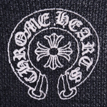 CHROME HEARTS Old CH Plus Thermal Long Sleeve Tee Black Size M
