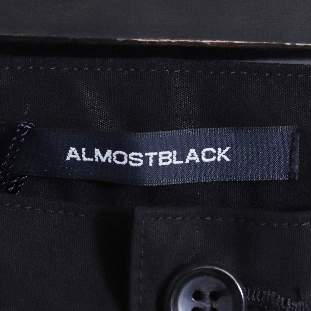 ALMOSTBLACK 25AW 6-Pocket Wide Easy Pants Black Size 1