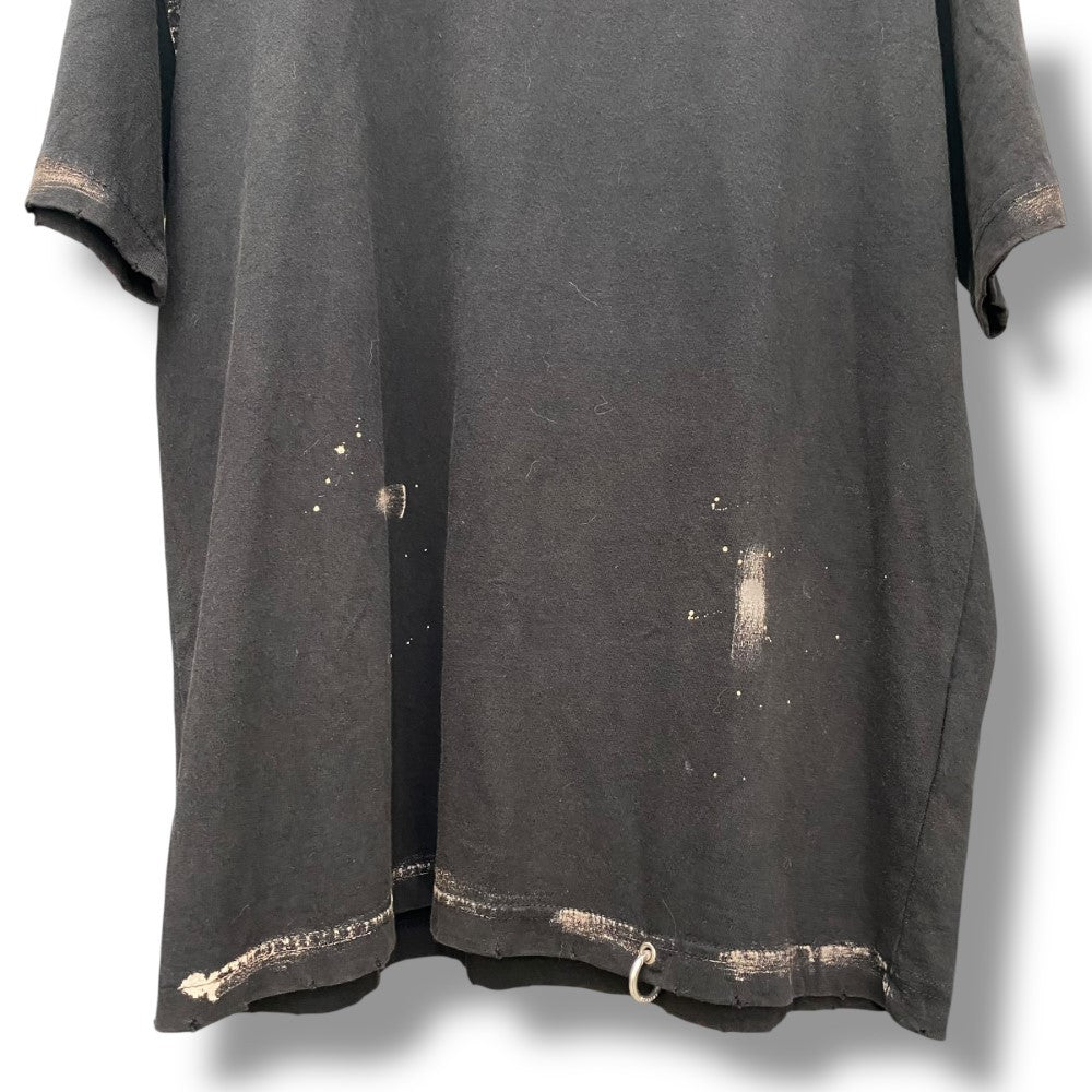WE11DONE 25SS Piercing Detail T-Shirt Black Size S