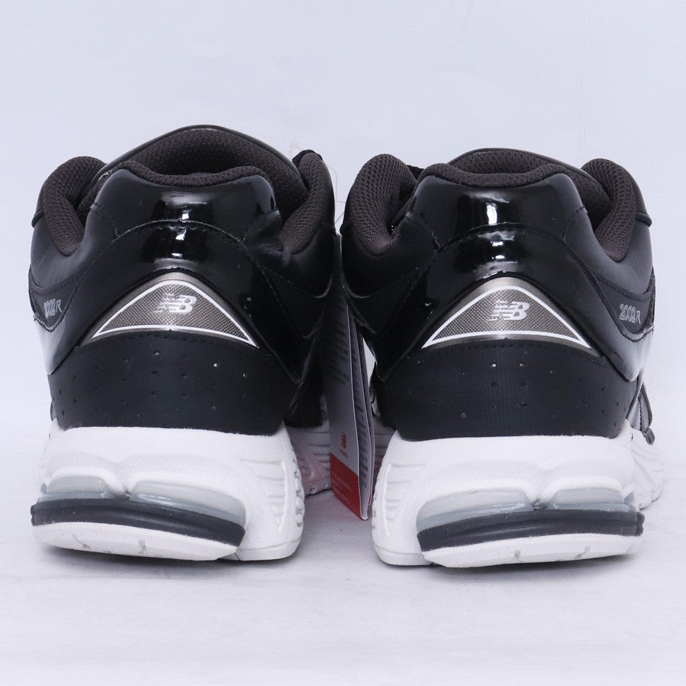 NEW BALANCE 2002R Leather Pack Sneakers Black Size 28cm