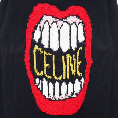 CELINE 21SS The Dancing Kid Knit Black Size M