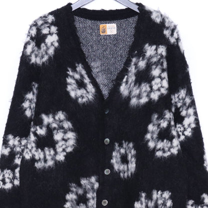 SAINT MICHAEL x DENIM TEARS Mohair Cardigan Black Size L