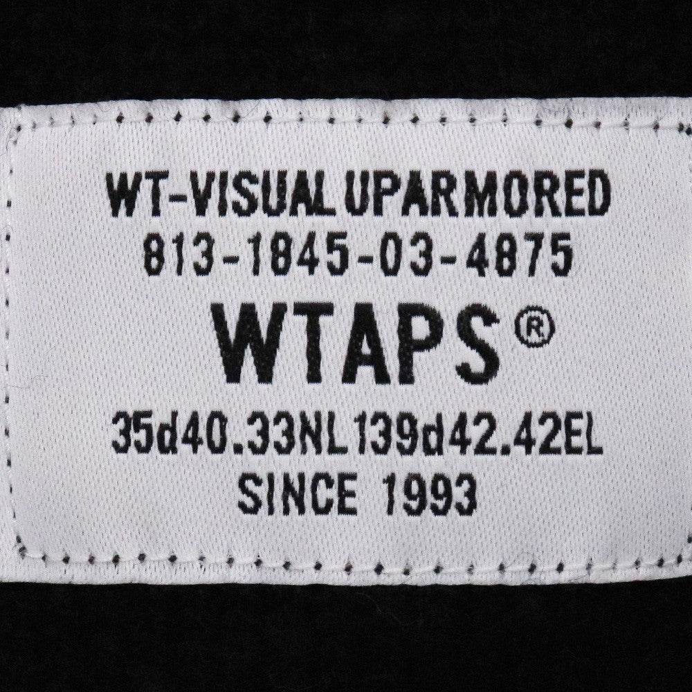 WTAPS 21AW Vibes Acrylic Sweater Black Size 03