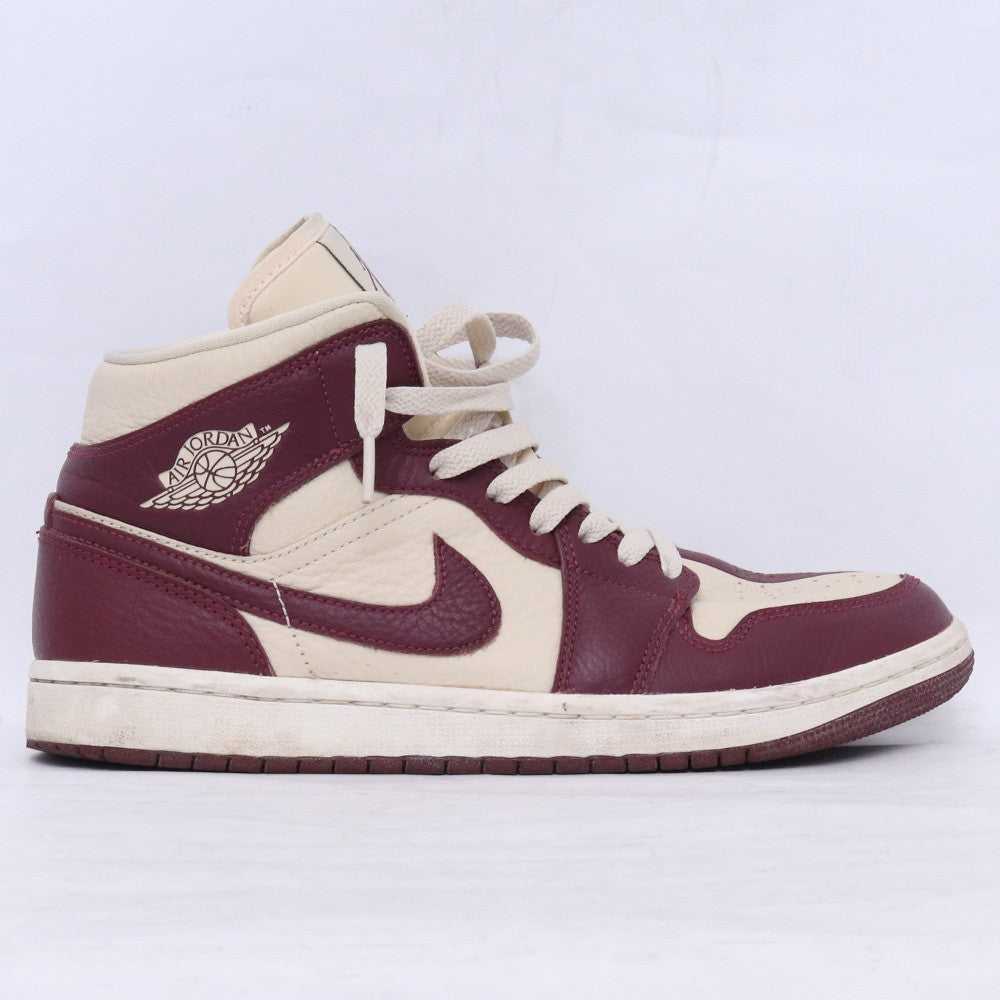 NIKE Air Jordan 1 Mid Split Cherrywood Sneakers Size 26.5cm