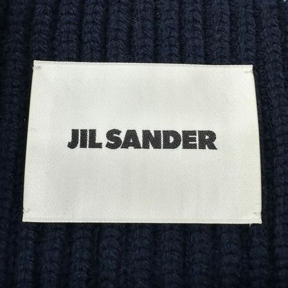 JIL SANDER 23AW Foulard Knit Neck Warmer Navy Size U