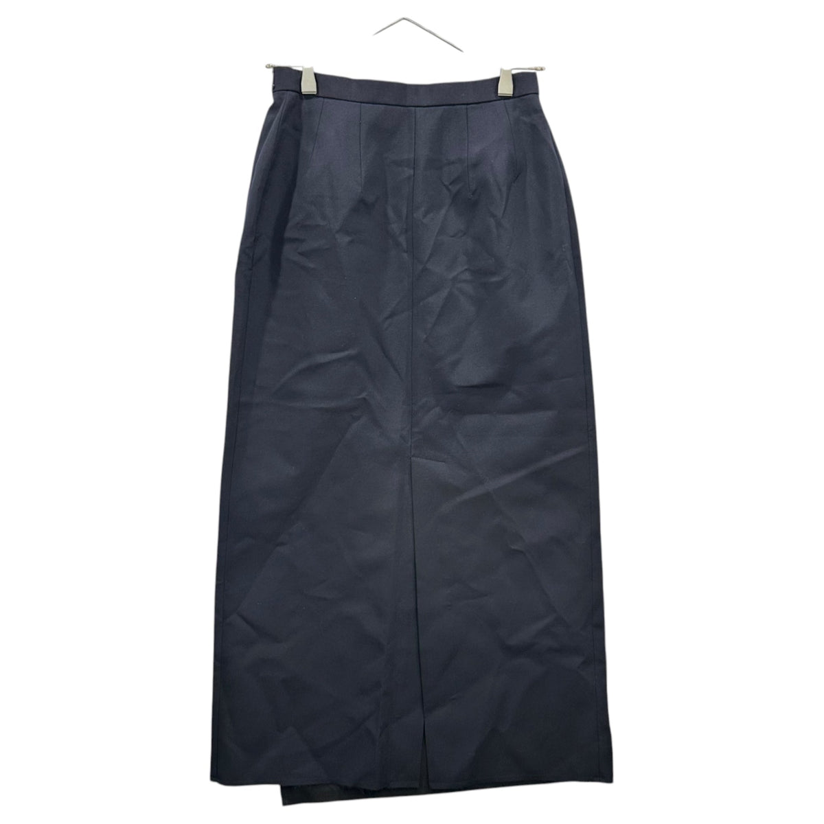 COMME des GARCONS 98AW Bonded Wool Long Wrap Skirt Size S