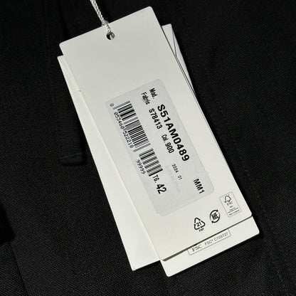 MAISON MARGIELA 24SS Invitation Zip Nylon Coat Size 42