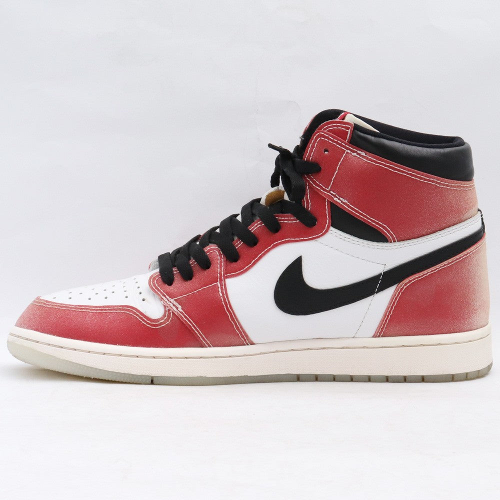 Nike Air Jordan 1 High OG Trophy Room Red Sneakers Size 29cm