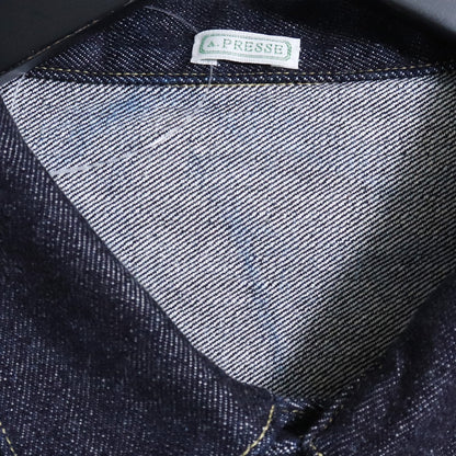 A.PRESSE 1st Type One Wash Denim Jacket Indigo Size 48